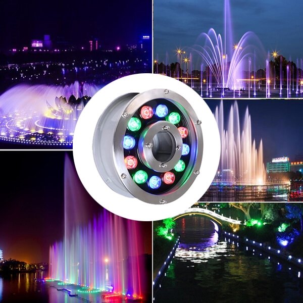 underwater lights for fountain