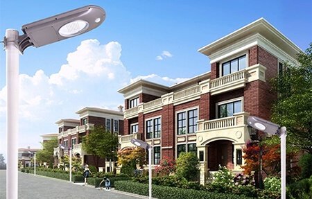 all in one solar street light application all in one solar street light application