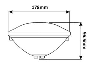 PAR56 pool light bulb size PAR56 pool light bulb size