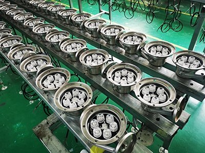 underwater flood light mass production