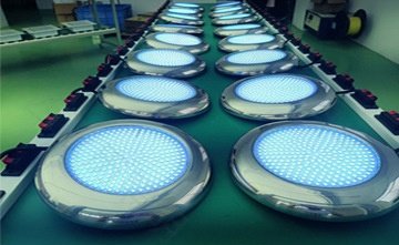 stainless steel swimming pool light ufo aging test (2)