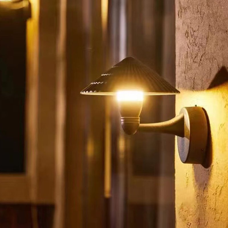 Umbrella LED outdoor wall lamp for garden Umbrella LED outdoor wall lamp for garden