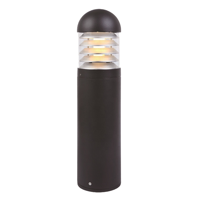 E27 Bollard light Outdoor Lawn lamp Garden light Round head